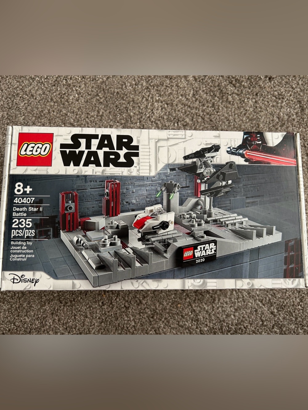 LEGO Star Wars Death Star II Battle Display Set - Gray, Black, Red
